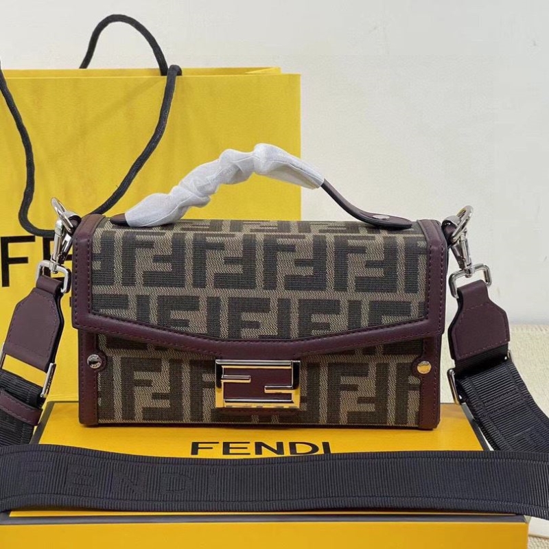 F**di top handle bags